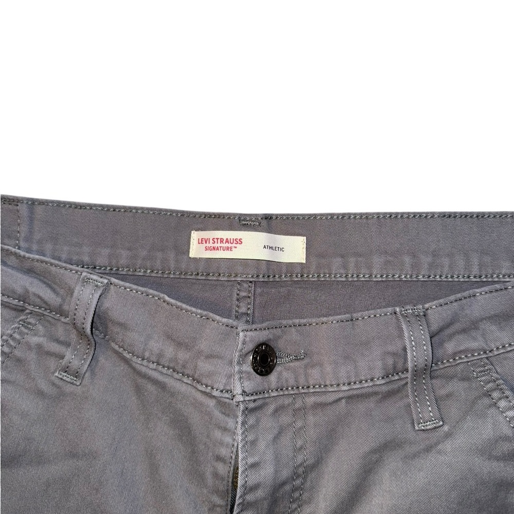 Men’s Levi Strauss Signature Athletic fit W34 L32 GRAY - Picture 2 of 4